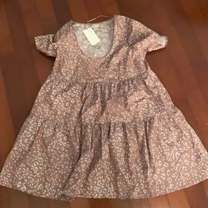 NWT Leopard dress